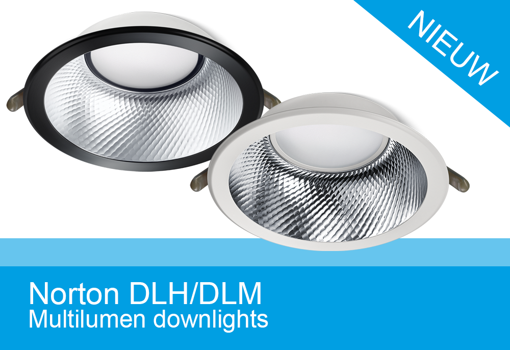 Nieuw: DLH/DLM downlights